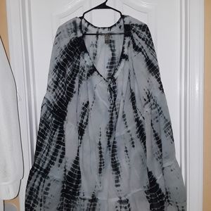 Plus Size Tie Dye 2pc Set 2X